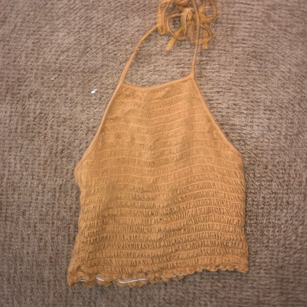 Yellow halter crop